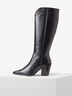 Lederstiefel - schwarz, BLACK LEATHER, hi-res