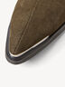 Leather Bootie - green, OLIVE, hi-res