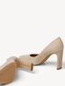 Leren Pumps - beige, NUDE, hi-res