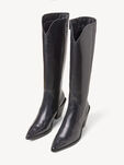 Lederstiefel - schwarz, BLACK LEATHER, hi-res