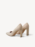 Lederpumps - beige, NUDE, hi-res