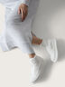 Ledersneaker - weiß, WHITE UNI, hi-res