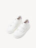 Ledersneaker - weiß, WHITE/LAVENDER, hi-res